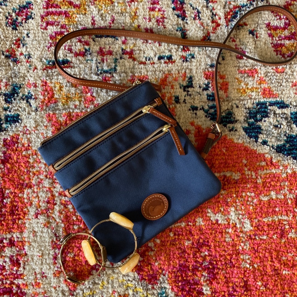 Dooney & Burke Navy Crossbody